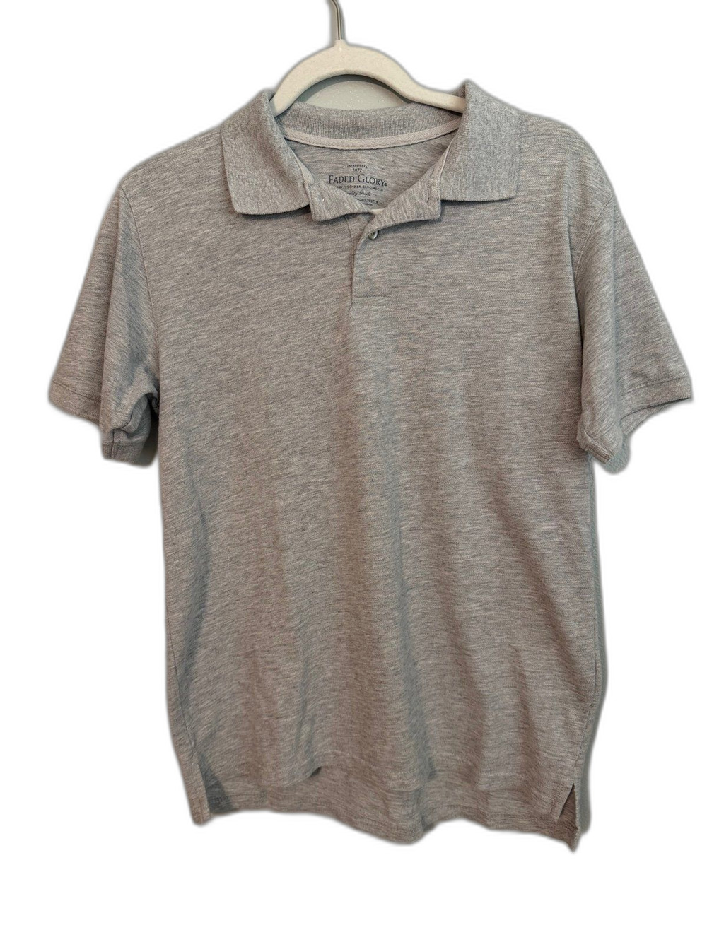 Boy’s Gray Polo Shirt